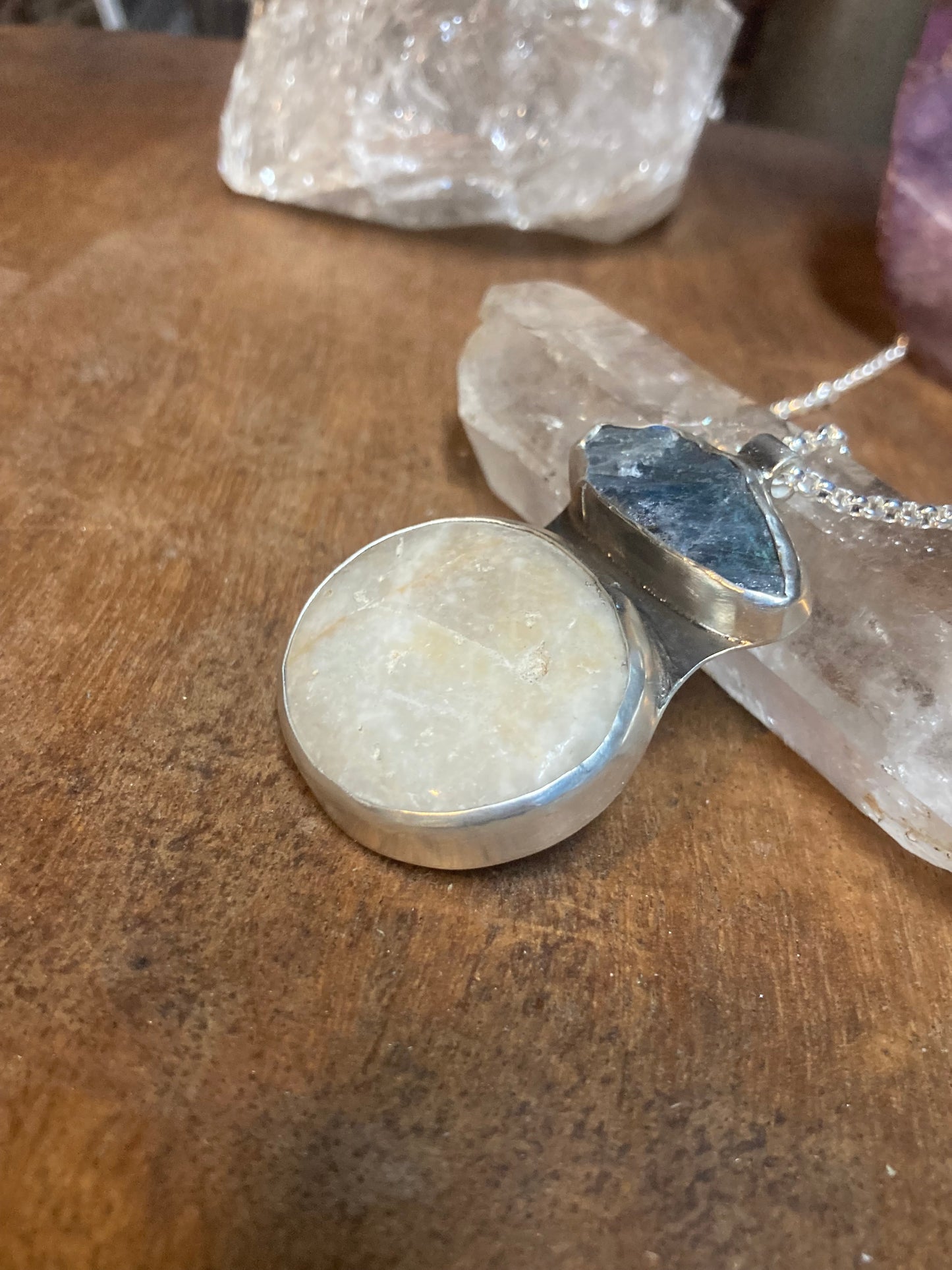 River and light pendant